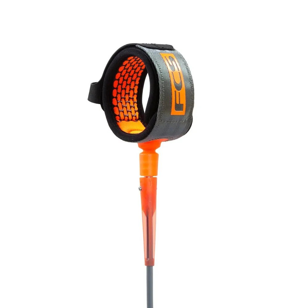 LEASH FCS ALL ROUND ESSENTIAL CHARCOAL/ORANGE 3 LEASH FCS ALL ROUND ESSENTIAL CHARCOAL/ORANGE