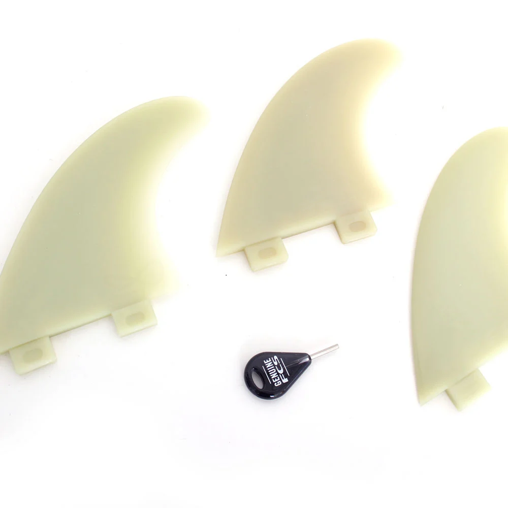 AILERONS SURF FCS M-3 NATURAL GLASS FLEX SMALL SET DE 3 – Image 2