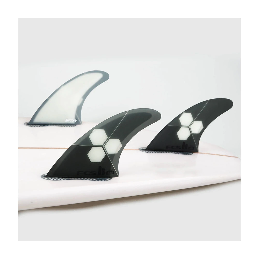 Ailerons SURF FCS II Al Merrick PC Medium Gris Set De 3 4 Ailerons SURF FCS II Al Merrick PC Medium Gris Set De 3 – Image 2