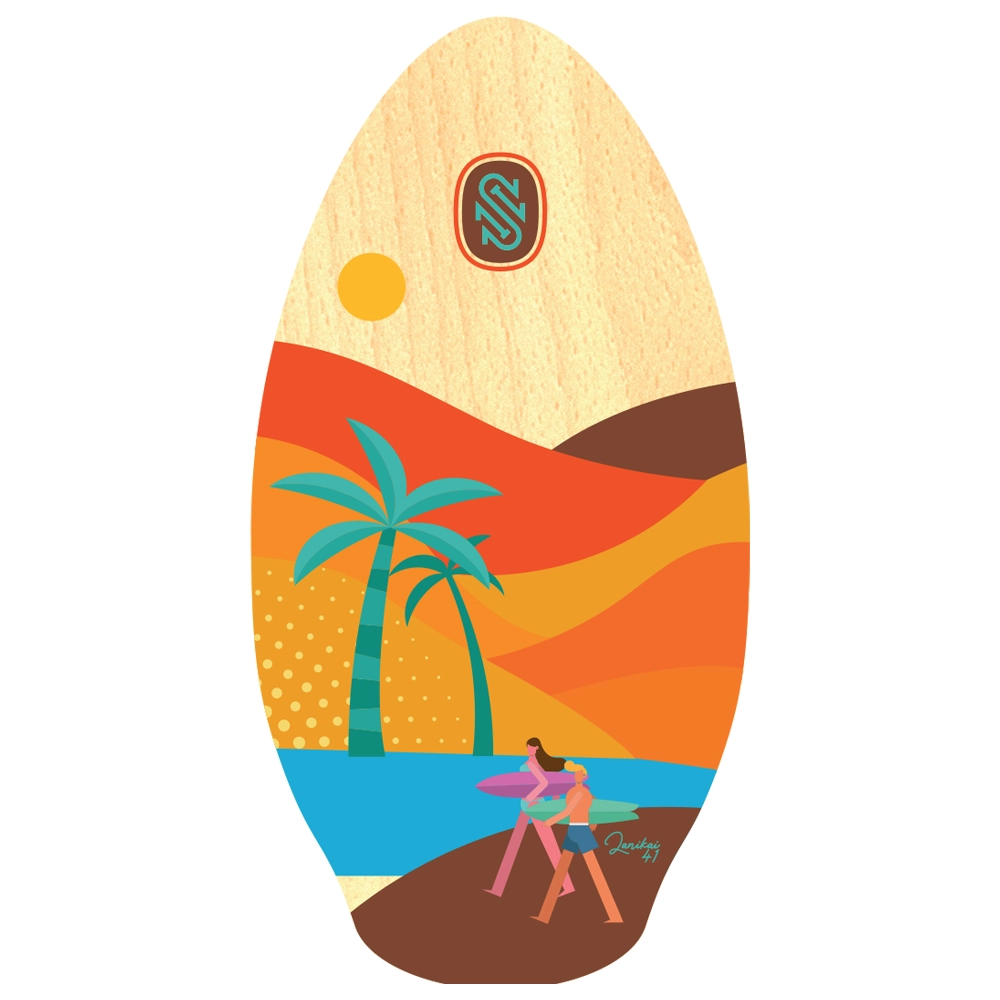 SKIMBOARD SKIM ONE WOOD LANIKAI 41 3 SKIMBOARD SKIM ONE WOOD LANIKAI 41