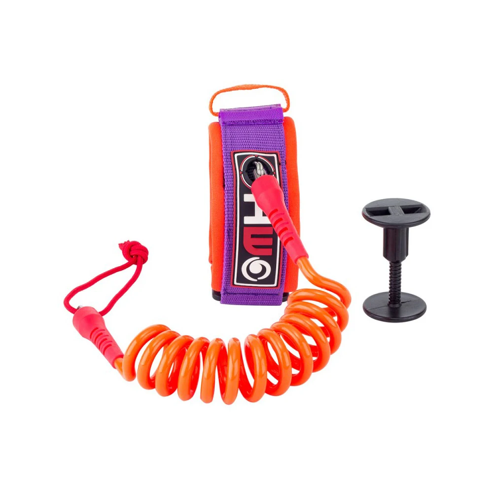 LEASH BODYBOARD HOWZIT ORANGE/VIOLET 6 LEASH BODYBOARD HOWZIT ORANGE/VIOLET – Image 4
